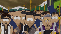 South Park Mob Terrorist Taliban GIF