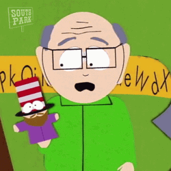 South Park Mr Garrison Looking Shocked GIF