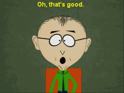 South Park Mr. Mackey Good Good GIF