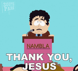 South Park Nambla Thank You Jesus GIF