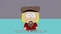 South Park Pip Pirrup Lunch Lunchy Munchies GIF