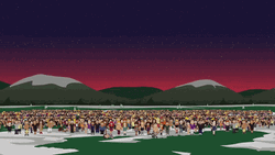 South Park Plane Crash And Burn GIF