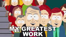 South Park President Speech Great Work GIF