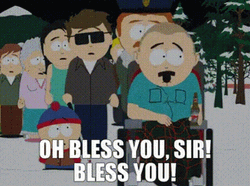 South Park Randy Bless You Sir GIF