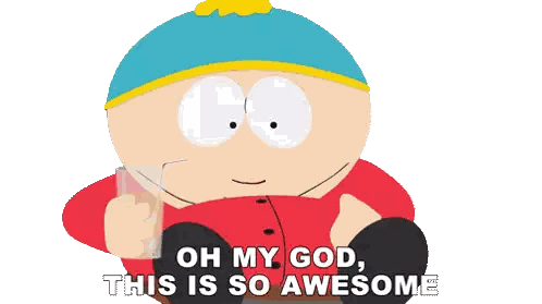 South Park Says So Awesome Sticker