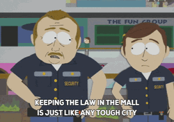 South Park Security Mall Is Very Dangerous GIF