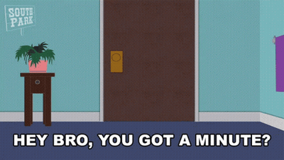 South Park Sign Above Doorway GIF