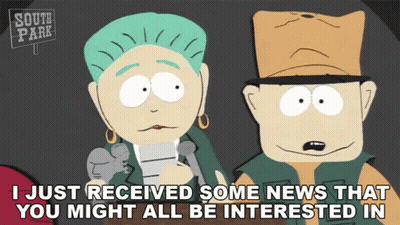 South Park Sign Cartoon GIF