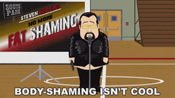 South Park Steven Seagal Body Shaming GIF