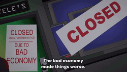 South Park Store Closed GIF