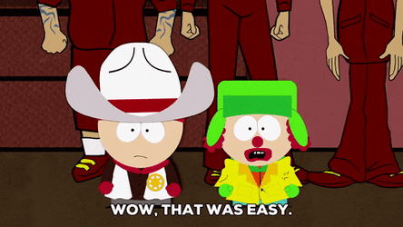 South Park Texan Outfit That Was Easy GIF