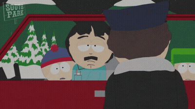 South Park What Seems To Be The Officer Problem GIF