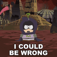 South Park Wrong Mysterion GIF