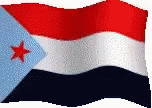 South Yemen Flag Pixel Art