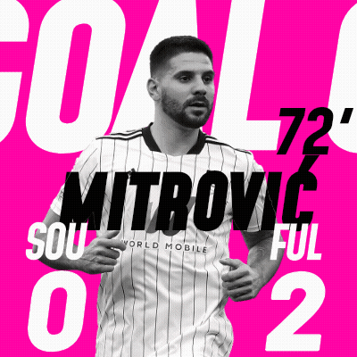 Southampton F.C. 0 Vs. Fulham F.C. 2 Second Half GIF