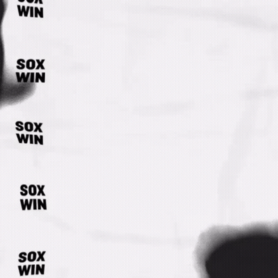 Sox Win Poster GIF
