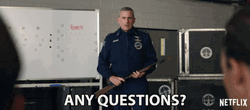 Space Force Steve Carell Any Questions GIF