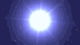 Space Galaxy Blinding Lights Overexpose GIF