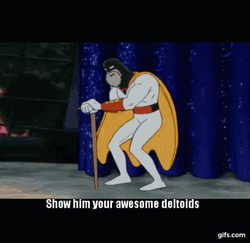 Space Ghost Awesome Deltoids GIF
