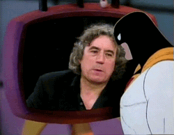 Space Ghost TV Man Lick GIF