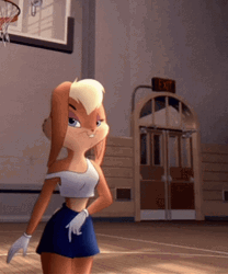 Space Jam 2 Lola Bunny Seductive Walk GIF