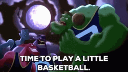 Space Jam Monsters Villain Basketball GIF