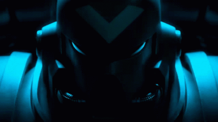 Space Marine Rain Hell Fire GIF