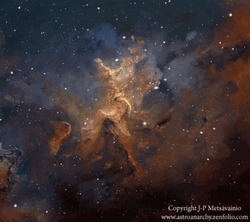Space Nebula Animated Stars GIF