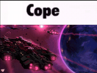 Space Ship Cope GIF