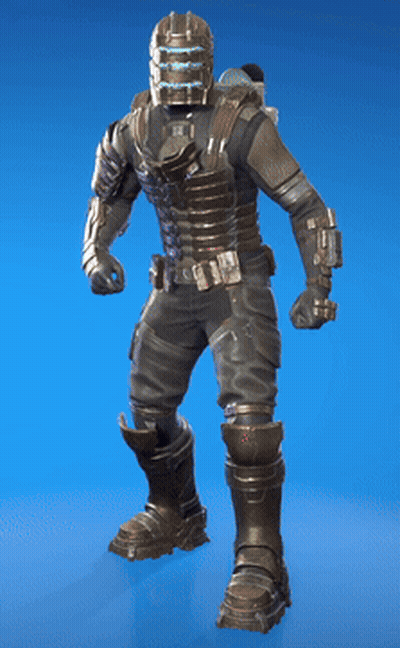 Space Suit Man Carrying Toilet With Head GIF