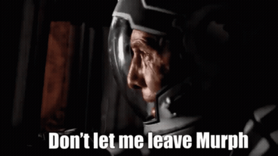 Space Suit Man Don't Let Me Leave Murphy GIF