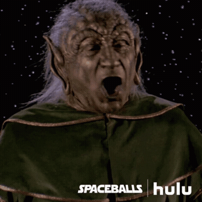 Spaceballs Hulu Man In Green Cloak GIF