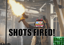 Spacetoads Reface Shots Fired GIF