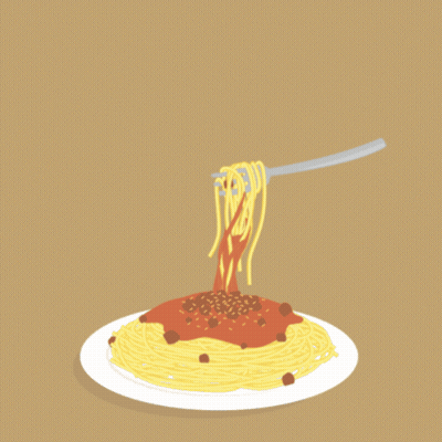 Spaghetti Day Is Celebrated With A Plate Of Spaghetti GIF
