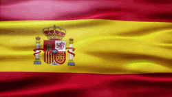 Spain Realistic Flag GIF