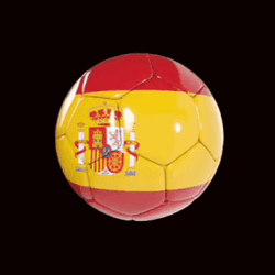 Spain Soccer Ball GIF
