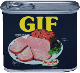 Spam Can Shaking Label GIF