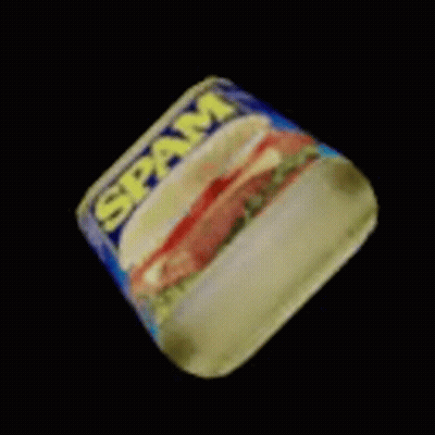 Spam Can With Hamburger Picture GIF