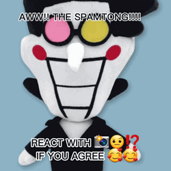 Spamton Emoji Reaction Digital Arts GIF