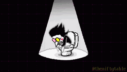 Spamton Sitting In Toilet Seat Meme GIF