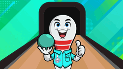Spare On Bowling Pin GIF