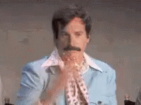 Sparkles Man With Confetti Yes Girl GIF