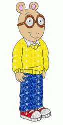 Sparkling Arthur Read Smile GIF