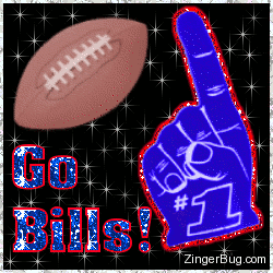 Sparkling Go Bills Number One GIF