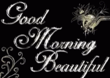 Sparkling Good Morning Beautiful  GIF
