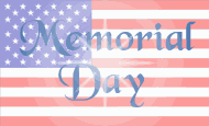 Sparkling Happy Memorial Day Weekend Greeting GIF