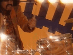 Sparkling Man Rimshot GIF