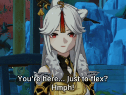 Sparkling Meowth Flex Biceps GIF