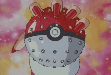 Sparkling Pokemon Nail Animation  GIF