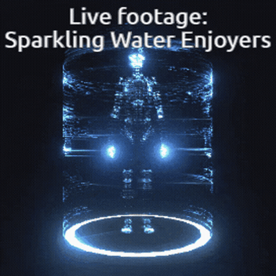 Sparkling Water Enjoyers GIF